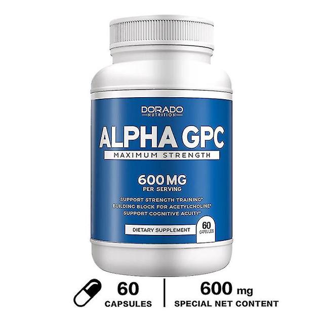 Vorallme Natural Alpha Gpc Cholin Brain Supplement für Acetylcholin Advanced Memory Formula, Focus And Brain Support Supplement 60 Capsules on Productcaster.