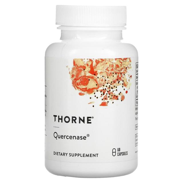 Thorne Research, Quercenase, 60 Capsules on Productcaster.