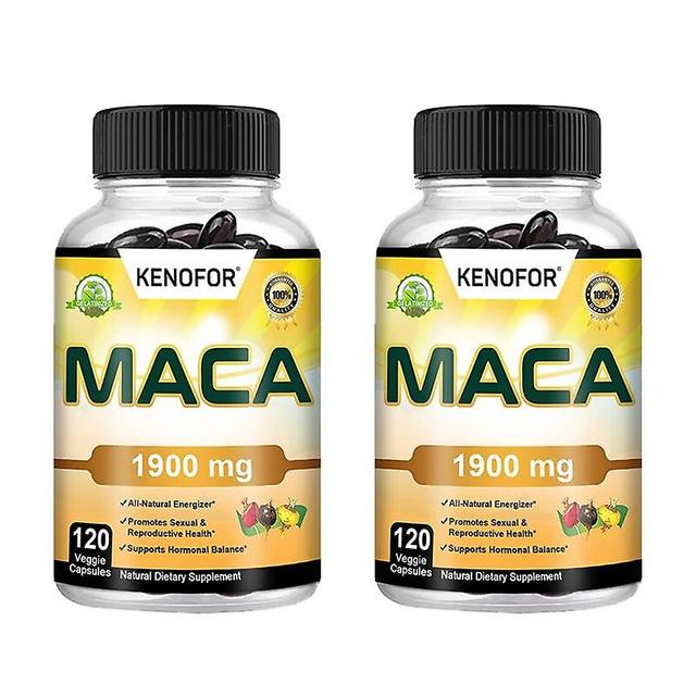 Visgaler El poderoso extracto de maca natural aumenta la fuerza, la resistencia, la confianza, la energía, las cápsulas de erección masculina, los ... on Productcaster.