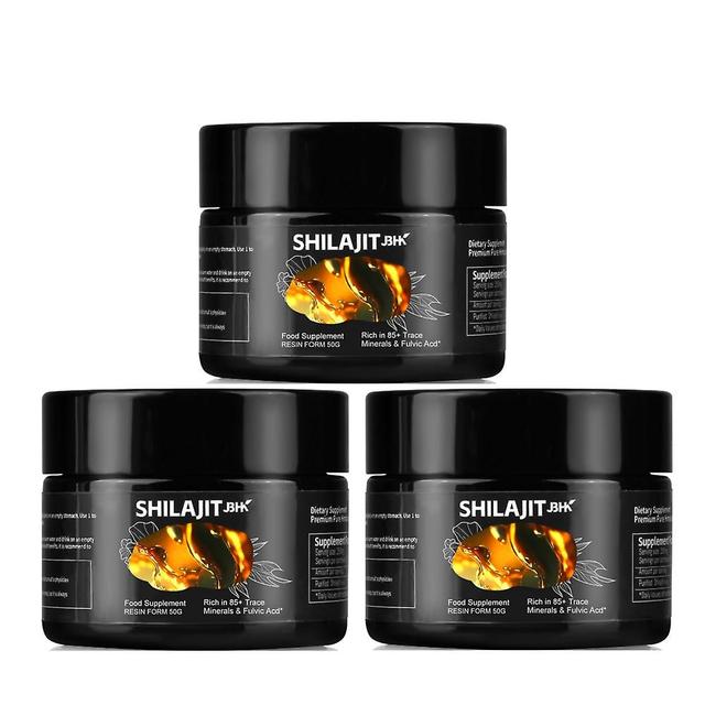 1-3 Stück hochreines 100% Himalaya-Shilajit, weiches Harz, organisch, extrem wirksam, Fulvinsäure 3pcs on Productcaster.