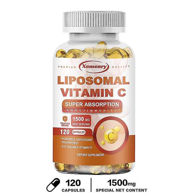 Vorallme Liposomal Vitamin C, High Absorption, Fat-soluble Vit C, Antioxidant Supplement, Immune System Support, And Collagen Booster 120 Capsules on Productcaster.