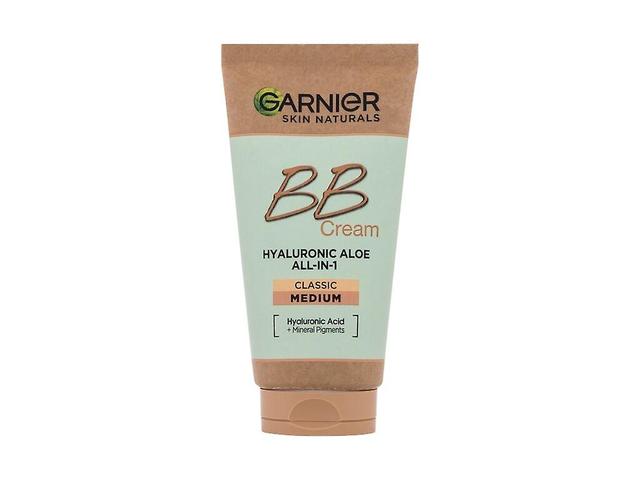 Garnier - Skin Naturals BB Cream Hyaluronic Aloe All-In-1 Medium SPF25 - For Women, 50 ml on Productcaster.