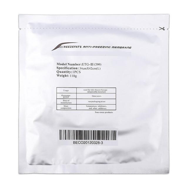 1mor 10/5pcs 110/70/60/40g Antifreeze Membranes Freeze Fat Pad For Cryolipolysis Slimming Lipo Machine Beauty Health Care Wholesale 110G34x42cm on Productcaster.