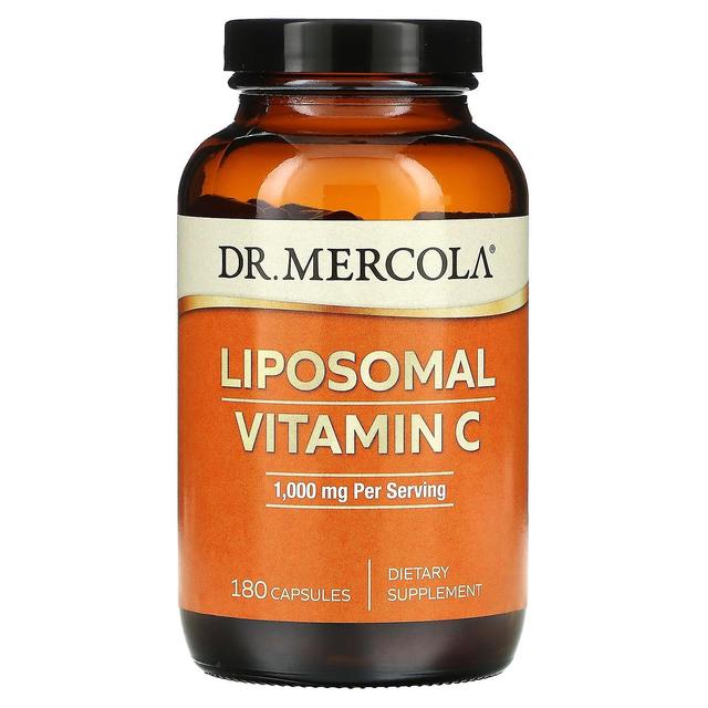 Dr. Mercola, Liposomal C-vitamin, 500 mg, 180 kapslar on Productcaster.