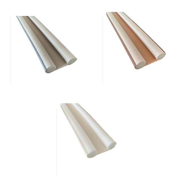 3x Flexible Door Seal Strip Draught Excluder Noise Reduction Dust Blocker others on Productcaster.