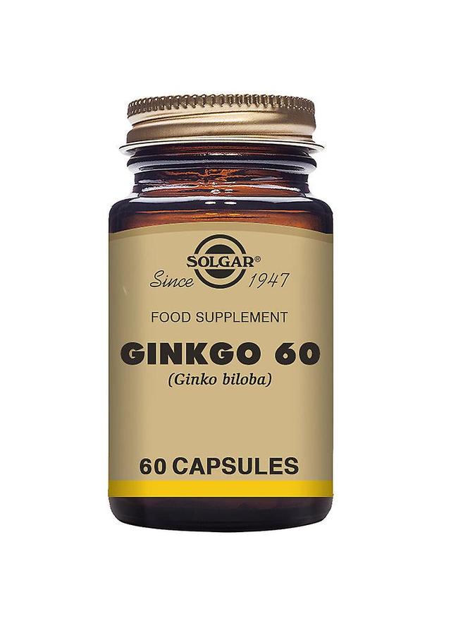 Solgar ginkgo 60mg 60-talet on Productcaster.