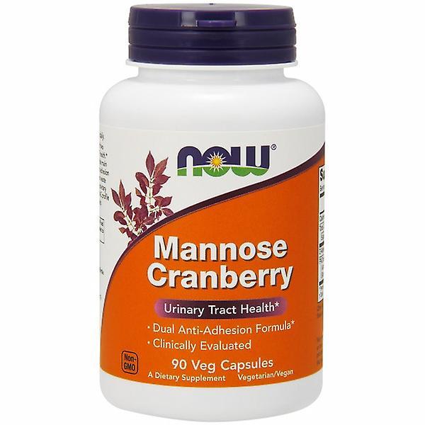 Now Foods Mannose, 90 Vcaps, Cranberry (Pack of 4) on Productcaster.