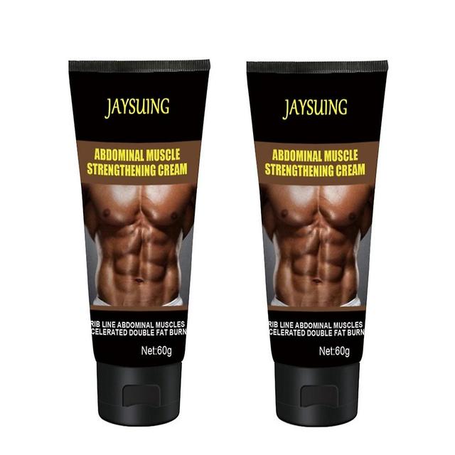 1-3pcs Men Powerful Abdominal Muscle Cream Stronger 60g Toner Muscle 2pcs on Productcaster.