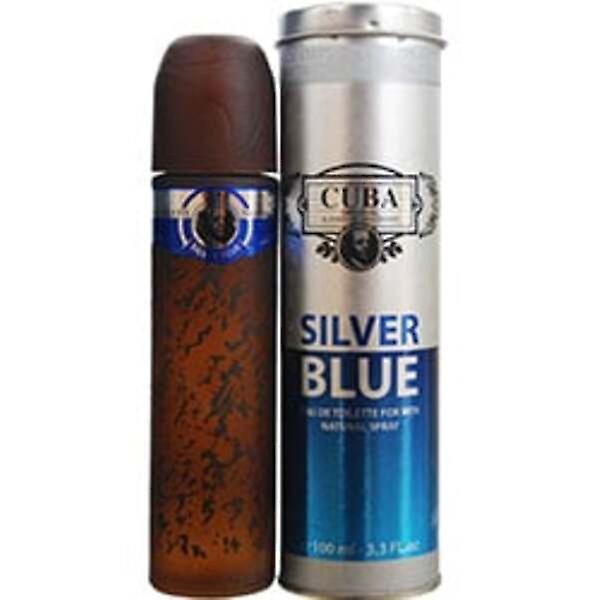 CUBA SILVER BLUE av Cuba EDT SPRAY 3.3 OZ For menn Blå on Productcaster.