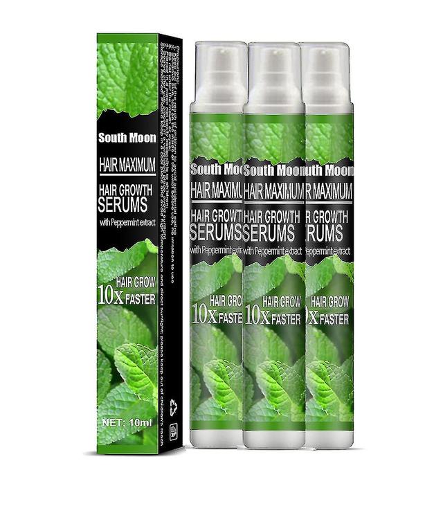 10ml * 3pcs Haar Wiedergeburt Kräuter Spray, Haar Wiedergeburt Haarwachstum Essenz Spray, Kräuter Haarwachstum Maximizer Spray zur Vorbeugung von p... on Productcaster.