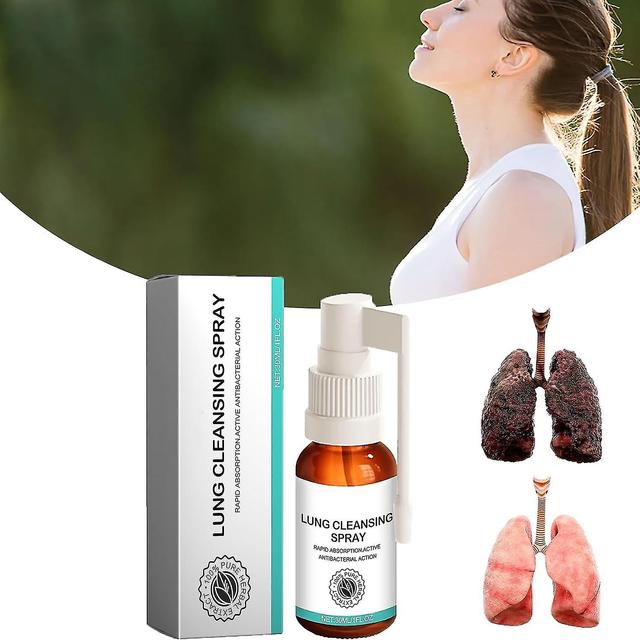 Szcd Spray nettoyant pour les poumons, Brume nettoyante pour les poumons à base de plantes, Soutien pulmonaire puissant, Spray à base de plantes, S... on Productcaster.