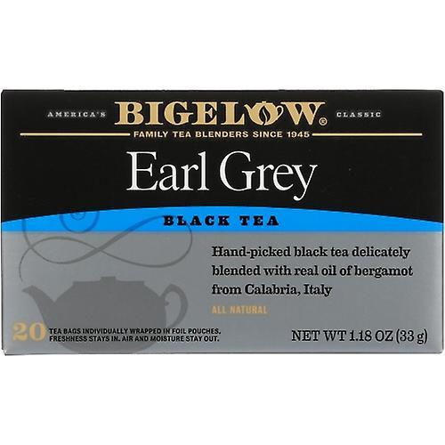 Bigelow Earl Grey Zwarte Thee, 20 Zakjes (Koffer van 6) (Pak van 1) on Productcaster.