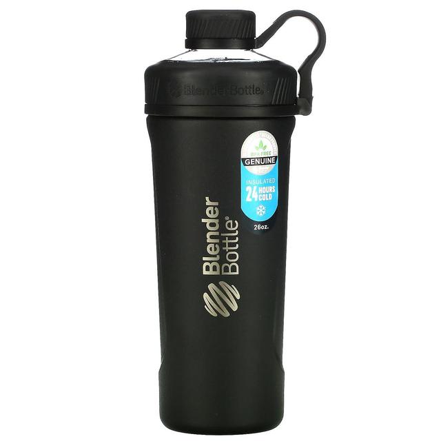 Blender Bottle, Radian, Insulated Stainless Steel, Matte Black, 26 oz on Productcaster.