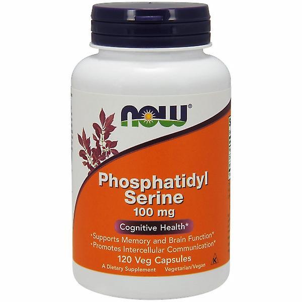 Now Foods Phosphatidyl Serine, 100 mg, 120 Vcaps (Pack of 2) on Productcaster.