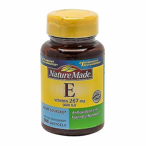 Nature Made Vitamin E, 267mg, 100 Softgels (Pack of 1) LONG on Productcaster.