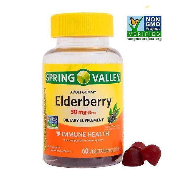 Spring valley vegetarian elderberry gummies, 60 ct on Productcaster.