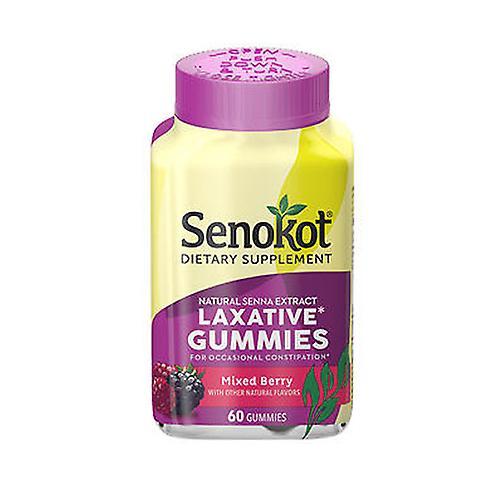 Senokot Prírodný senna extrakt Laxatívne gumy, 60 Gummies (balenie po 1) on Productcaster.