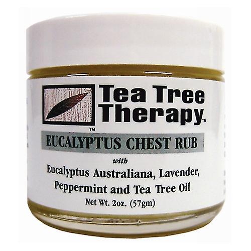 Tea Tree Therapy Chest Rub Eucalyptus, 2OZ (Pack of 1) on Productcaster.