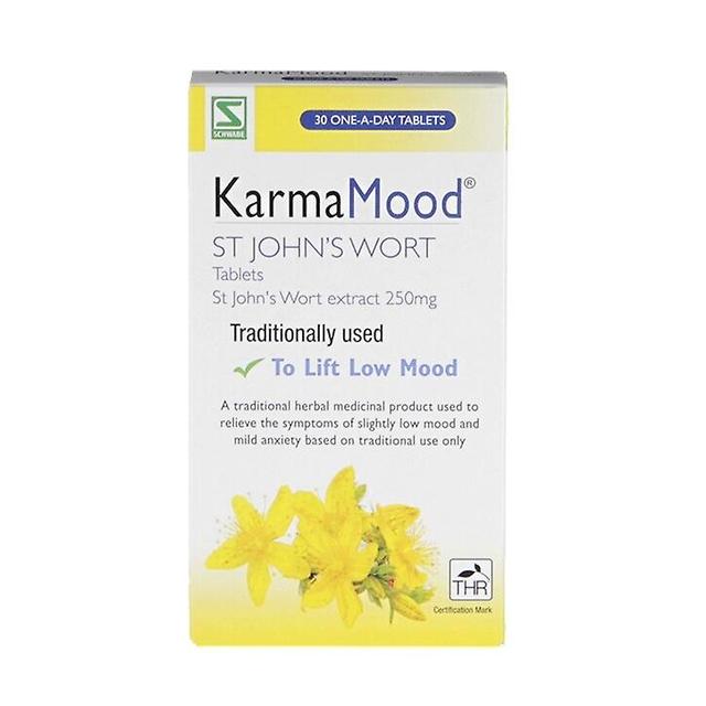 Schwabe Pharma Karma Mood St John's Wort 250mg 30 tabletek on Productcaster.