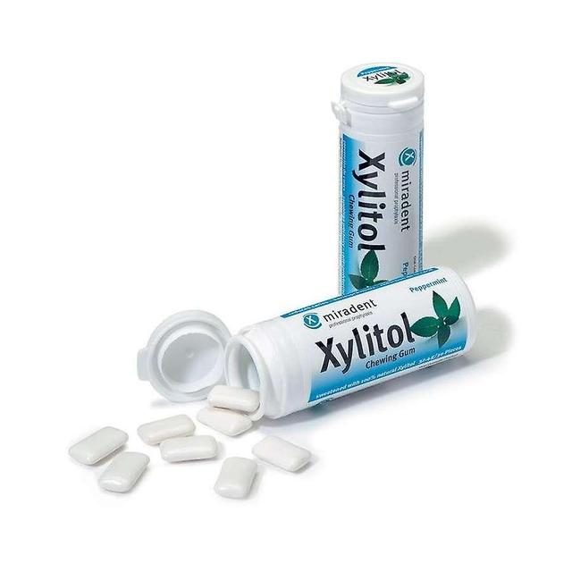 Good health naturally miradent xylitol gum peppermint 30's on Productcaster.