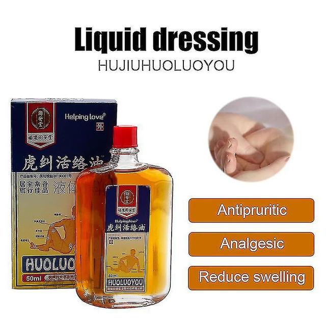 christina show 50ml Tiger Correction Huoluo Oil Is Suitable For People With Bruises Shoulder And Neck Waist And Leg on Productcaster.