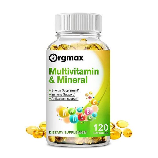 Visgaler Multivitamin&mineral Shilaji Capsules For Energy Supplement Metabolism Vitamin Antioxidant Skin Bone Eye Health Promote Immunity 120 pcs T... on Productcaster.