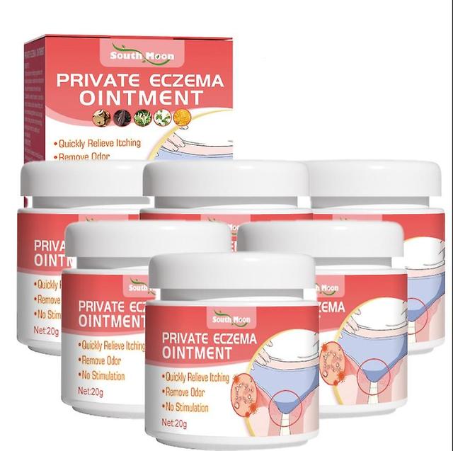 Südmond Innenoberschenkel Pflegecreme Weibliche Geschlechtsteile Entfernt Geruch Juckreiz Straffende Vagina Pflegecreme Vitaminergänzung 6PCS on Productcaster.