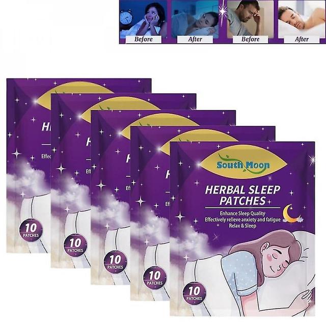 50 patchs de sommeil, patchs de sommeil pour adultes force, bien dormir toute la nuit, aide à un sommeil profond réparateur QUC on Productcaster.