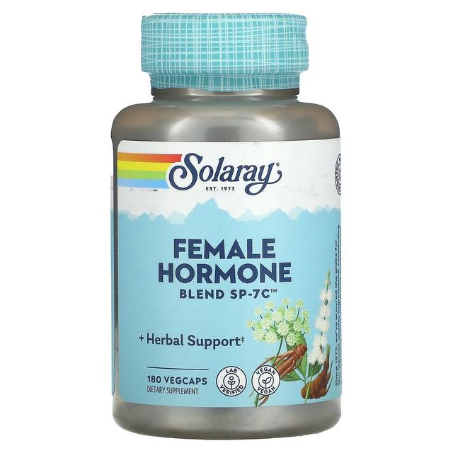 Solaray, Female Hormone Blend SP-7C, 180 VegCaps on Productcaster.