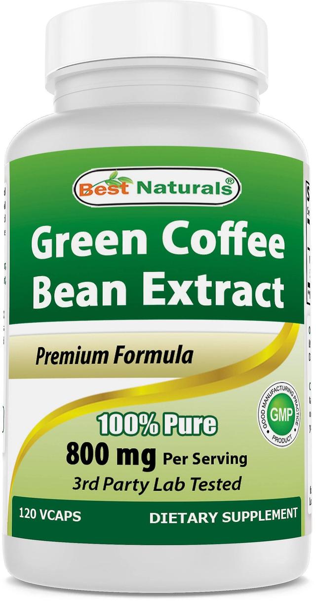 Best naturals green coffee bean extract 800 mg 120 vegetarian capsules on Productcaster.