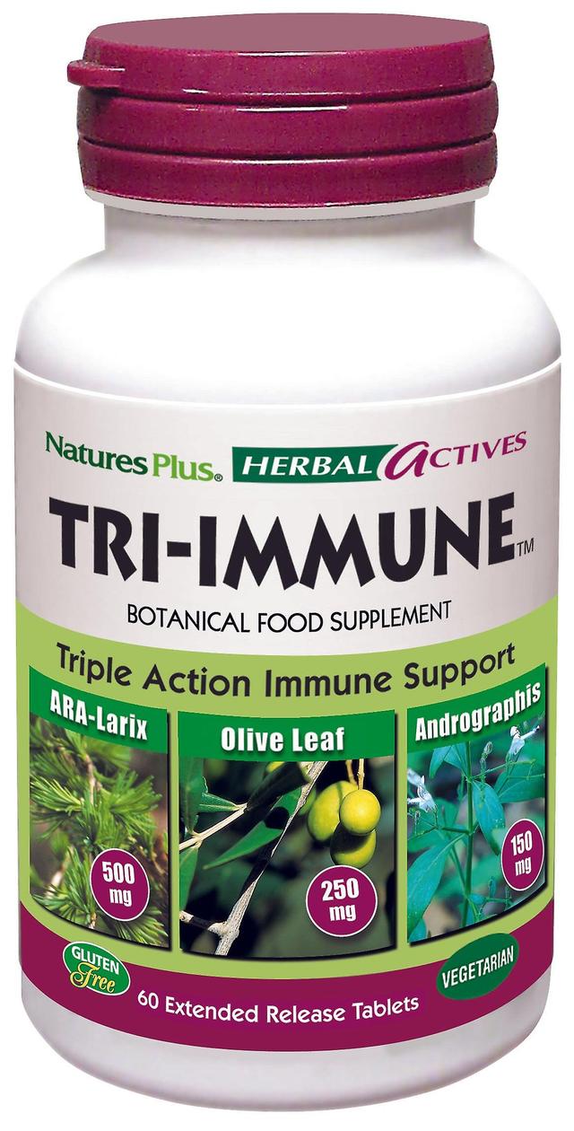 Nature's plus tri-immune 60's on Productcaster.