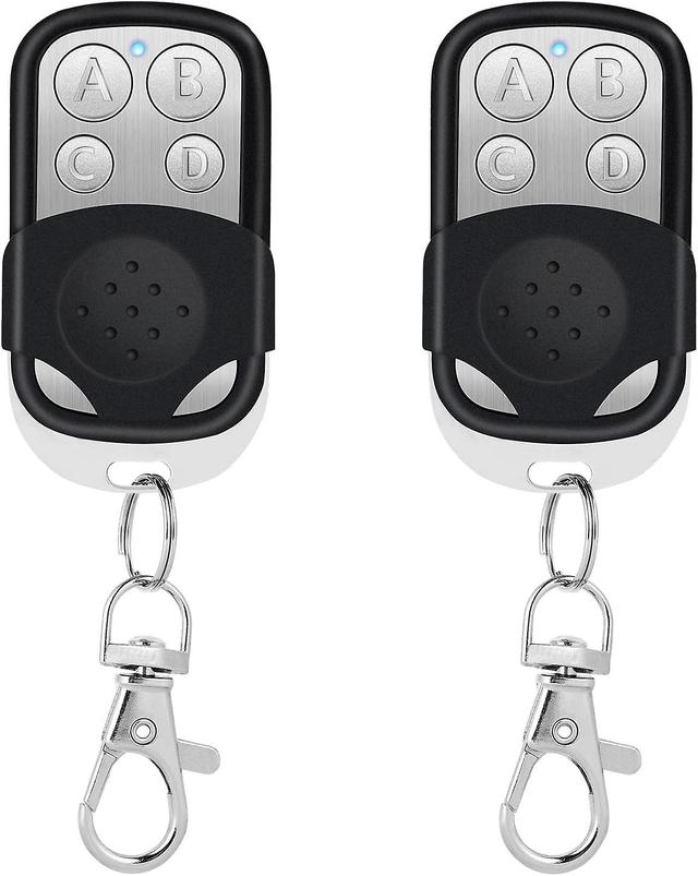 Hycy Telecommande universelle porttail, 2kpl tlcommande garage portail universelle, telecommande copieuse pour voiture garage porte 4 touches et fr... on Productcaster.