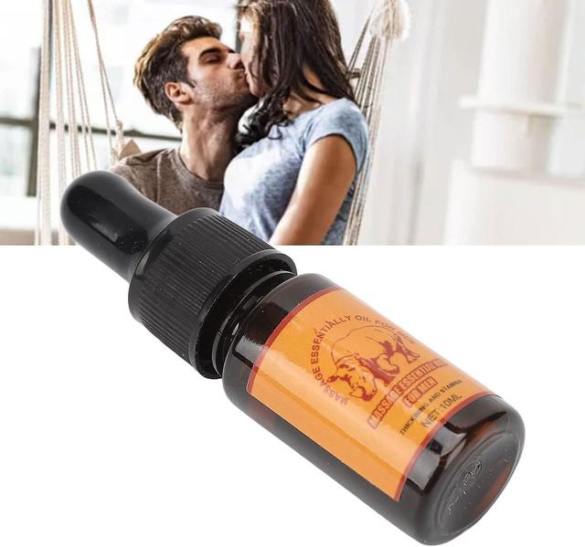 Men's Enlargement Essential Oil, Longer Thick Energy Massage Essential Oil Men Energy, Sexual Improvement Erection Growth Oil 2Pcs-20ml on Productcaster.