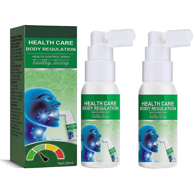 HOH Sugar Down Health Control Spray, Diabetes Spray, Health Care Body Regulation, Herbal Lung Cleansing Spray, Herbal Lung And Breathing Spray 2Pcs on Productcaster.