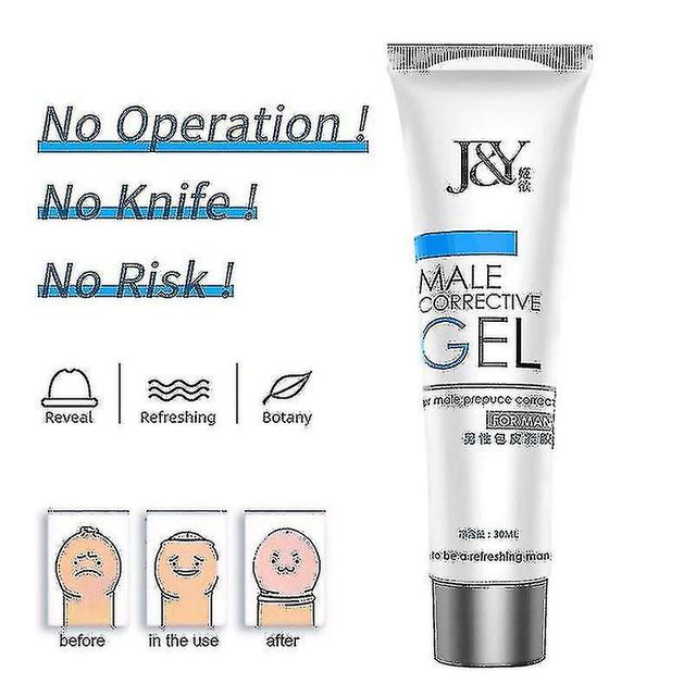 Male Foreskin Phimosis Correction Care Gel Head Physical Foreskin Improvement Liquid Men's Natural Plant Essence Gel-Yvan on Productcaster.