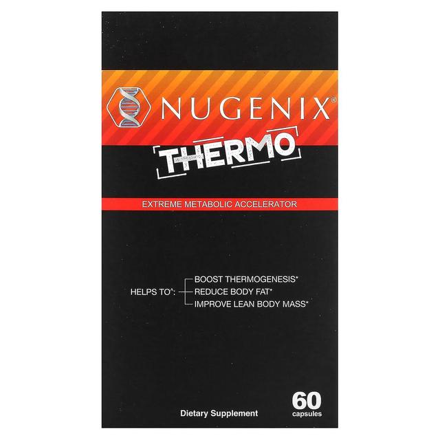 Nugenix, Thermo, Extreme Metabolic Accelerator, 60 kapsler on Productcaster.