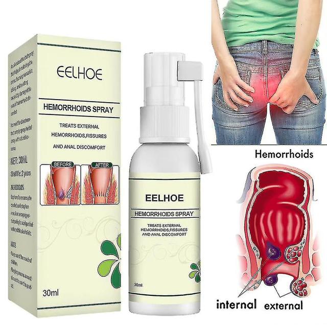 30ml Hemorrhoids Spray Natural Herbal Hemorrhoids Spray For Anal Discomfort 1 bottle on Productcaster.