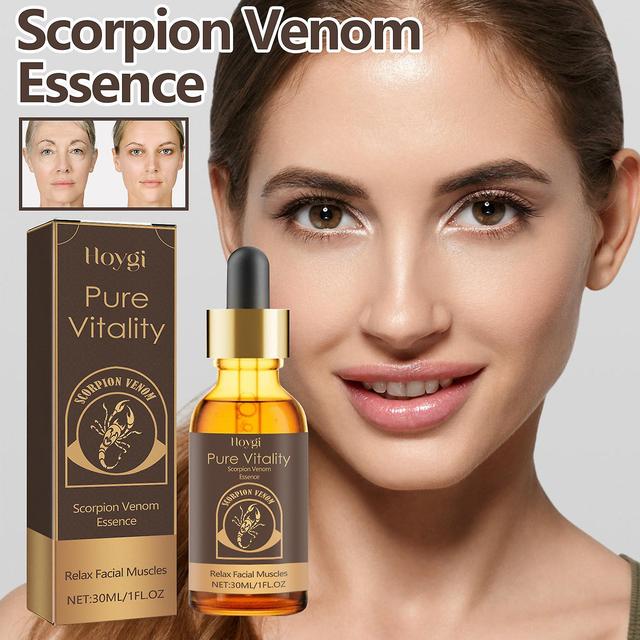 Hongyexin Scorpion Venoms Essence Natural Vitality Scorpion Venoms Essence Reduce Wrinkles Scorpion Venoms Relaxing Facial Muscles 30ml on Productcaster.