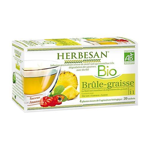 Herbesan Infusion Fat Burner ORGANIC 20 infusion bags (Pineapple) on Productcaster.