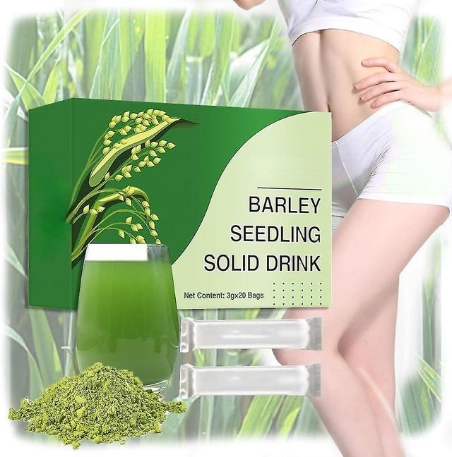 Poudre d’herbe d’orge 100% pure et biologique, pour le poids, favorise le péristaltisme intestinal Seedling solide Drink_Mon 1 boîte on Productcaster.