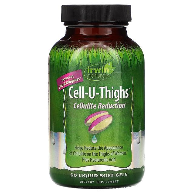 Irwin Naturals, Cell-U-Thighs, Cell Reduction, 60 Liquid Soft-Gels on Productcaster.