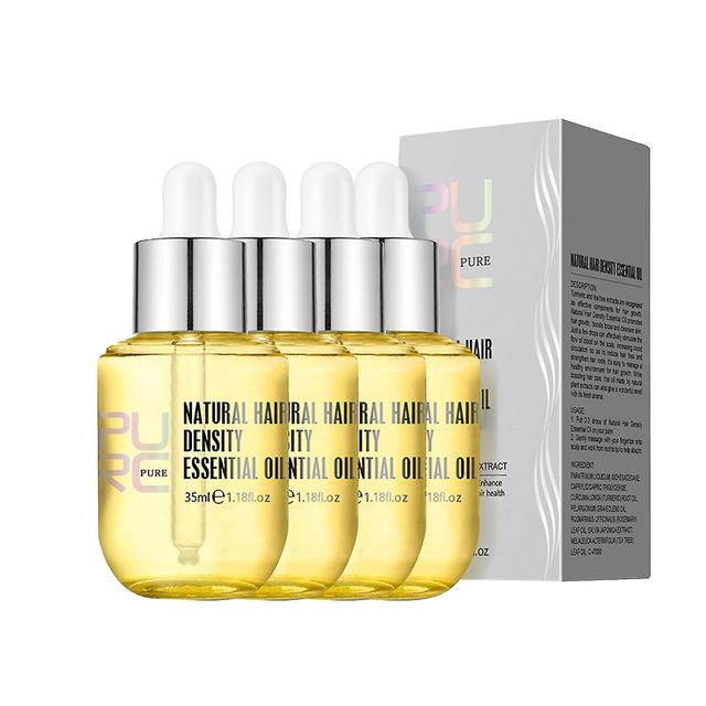 Beitong Ginger Hair Nutrition Liquid, Ginger Health Liquid, Plant Nourishing And Hair Care Essential Oil, Dense Hair Essential Oil 140ml 4pcs on Productcaster.