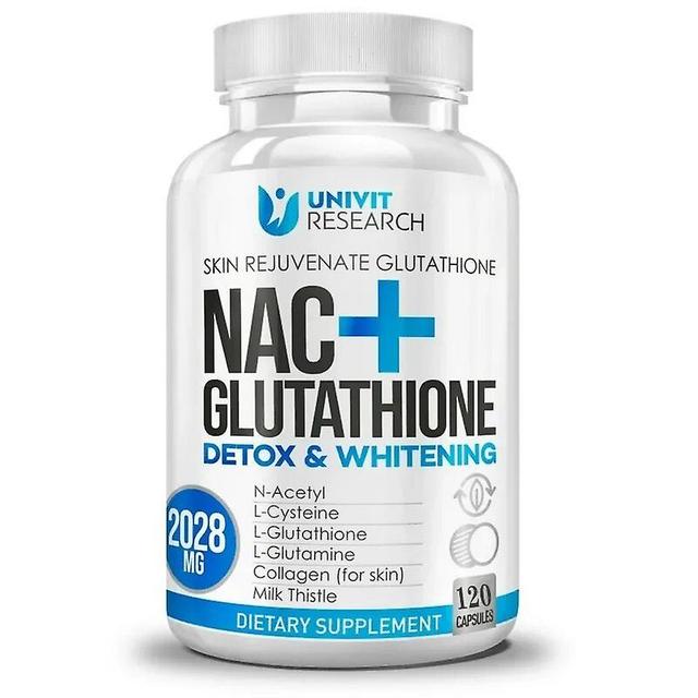 Vorallme Nac+glutathione, Antioxidant, Supports Joints And Hair, Nail Health, Purifies Skin, Improves Pigmentation, Non-gmo 120 count-1 bottle on Productcaster.