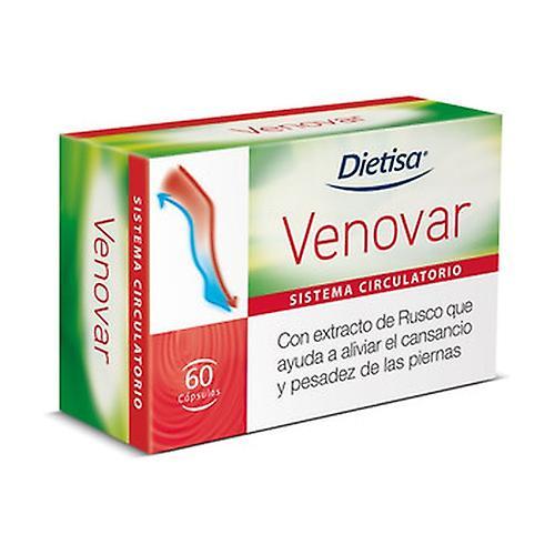 Dietisa Venovar 60 capsules on Productcaster.