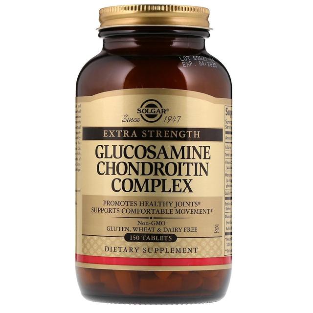 Solgar, Glucosamine Chondroitin Complex, Extra Strength, 150 Tablets on Productcaster.