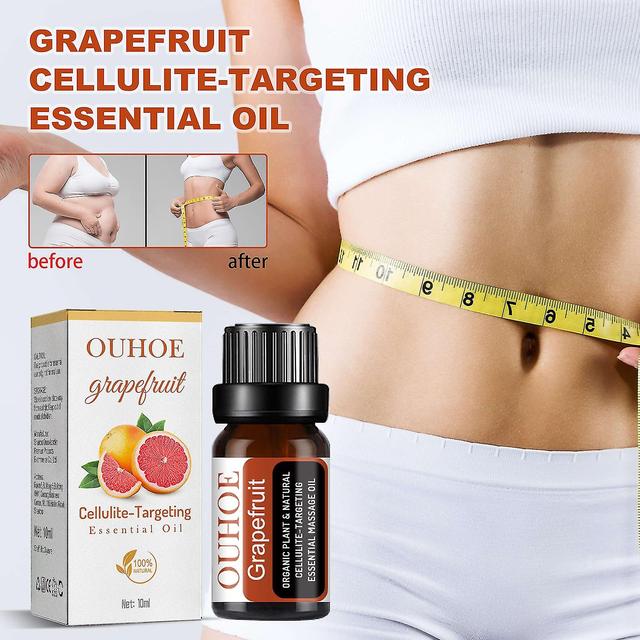 Ouhoe Grapefruit Schlankheit Ätherisches Öl Anti-Cellulite Straffung Oberschenkel und Arme Goodbye Fett Bauchfett Abnehmen Ätherisches Öl Vitamine ... on Productcaster.