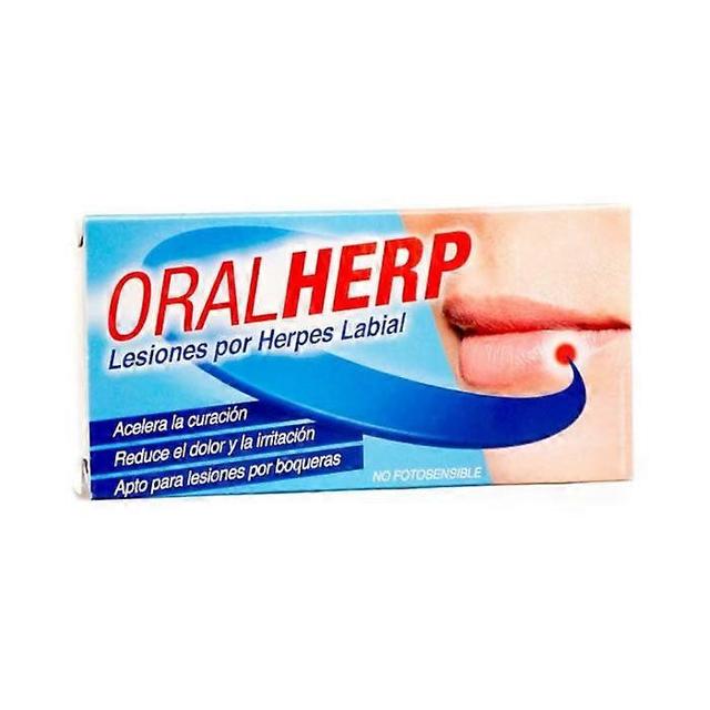 Oralherp transparent cold sore relief cream 6ml on Productcaster.