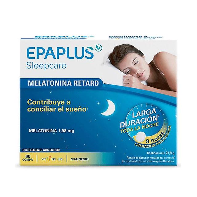 Epaplus melatonina retard tryptophan free 60 tablets on Productcaster.