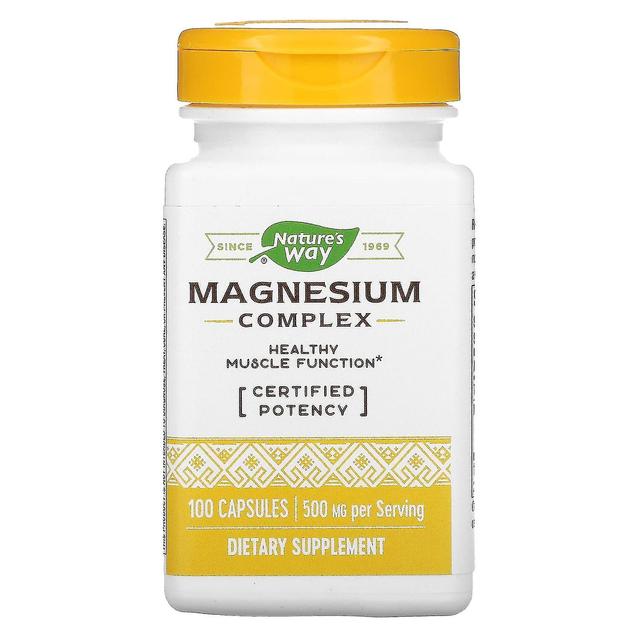 Nature's Way, Magnesium Complex, 250 mg, 100 Capsules on Productcaster.