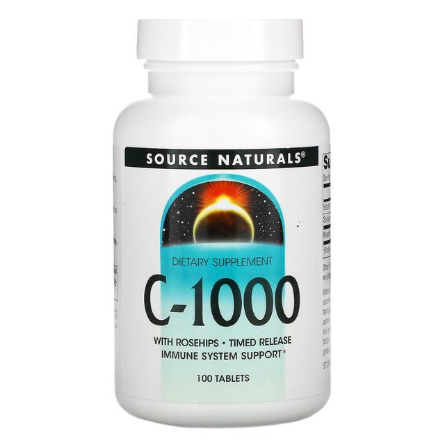 Source Naturals, C-1000, 100 Tablets on Productcaster.